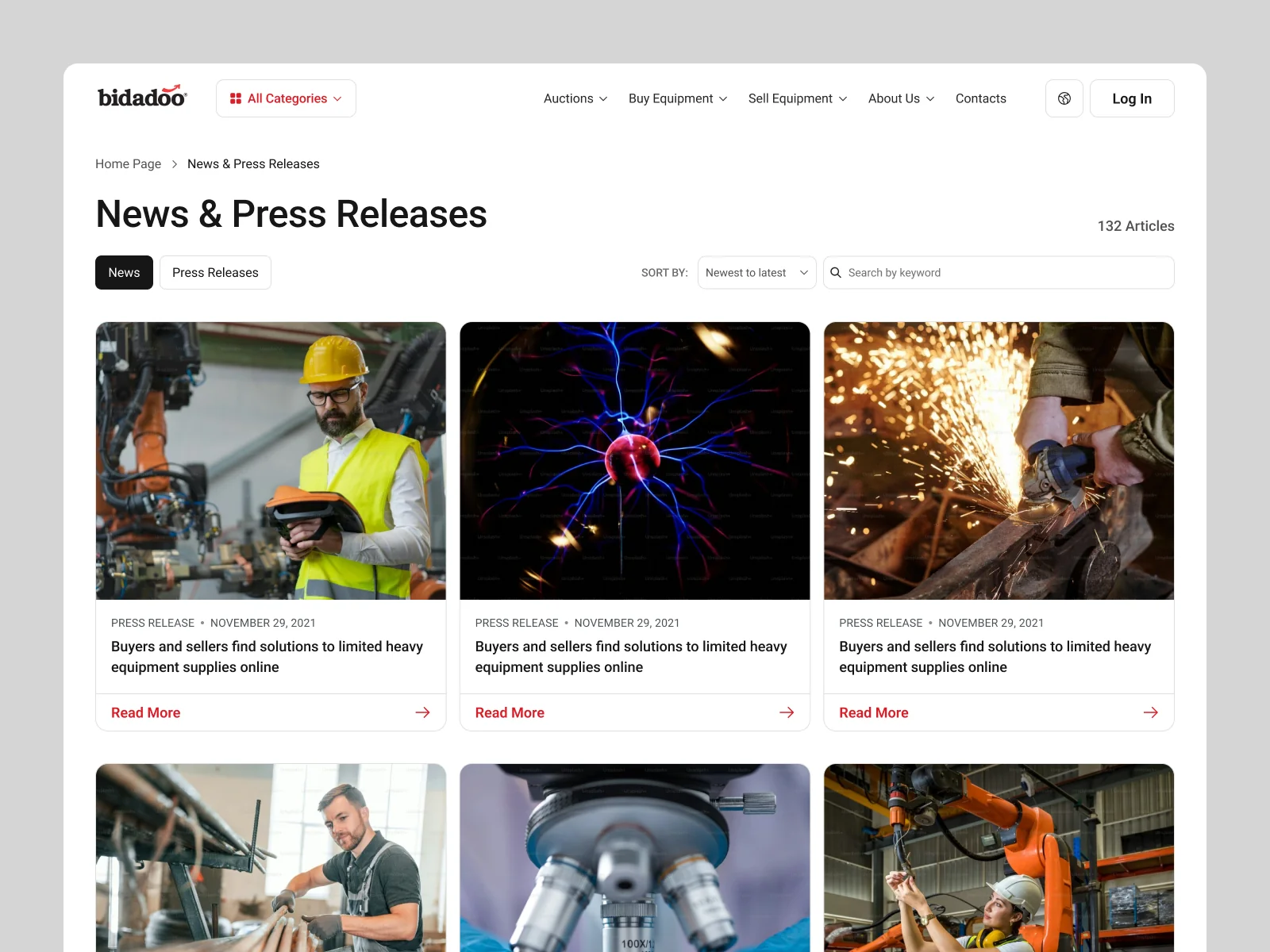 Bidadoo news and press hub