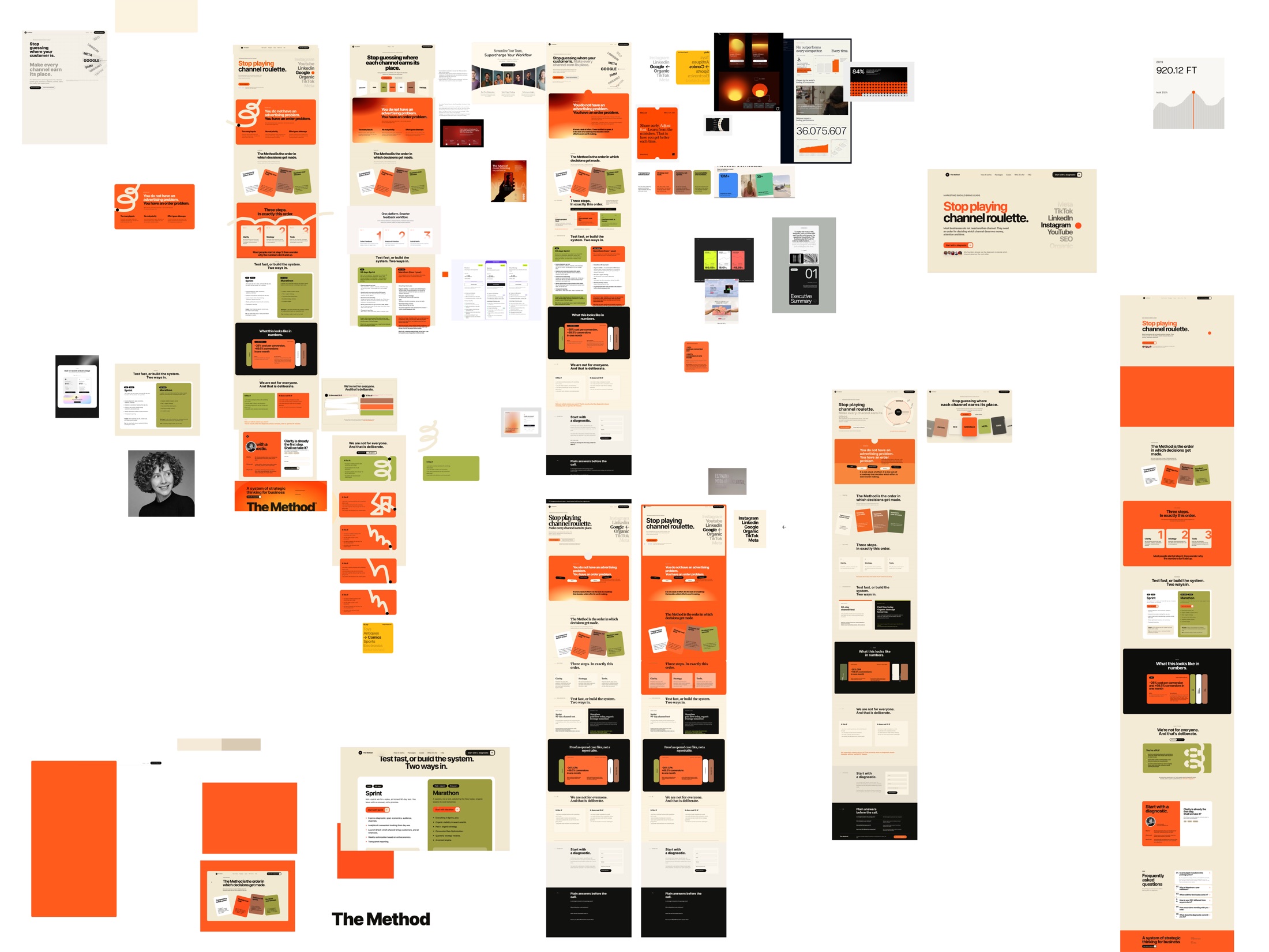 Turn source material into creative direction