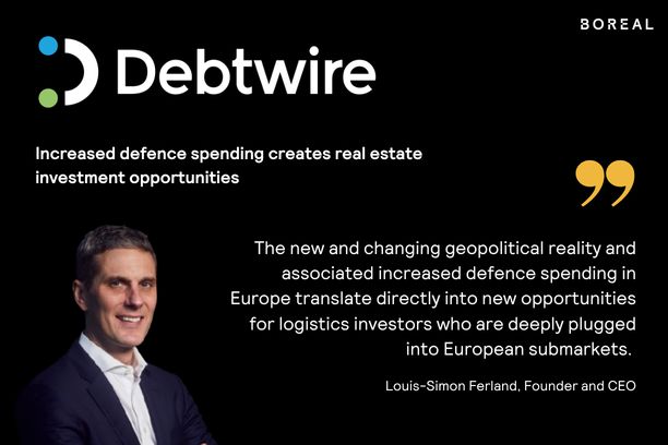 Founder and CEO Louis-Simon Ferland opined on defence spending