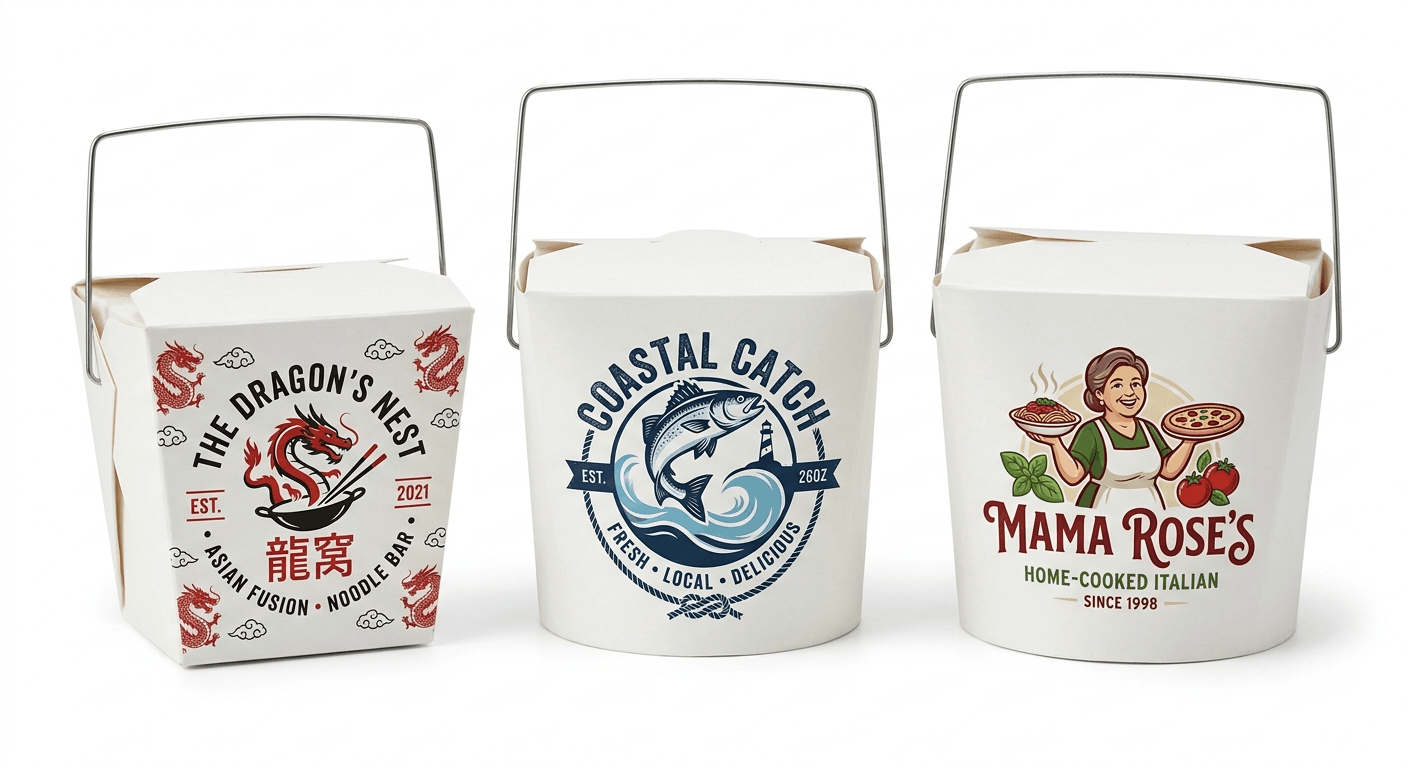 Food pail containers