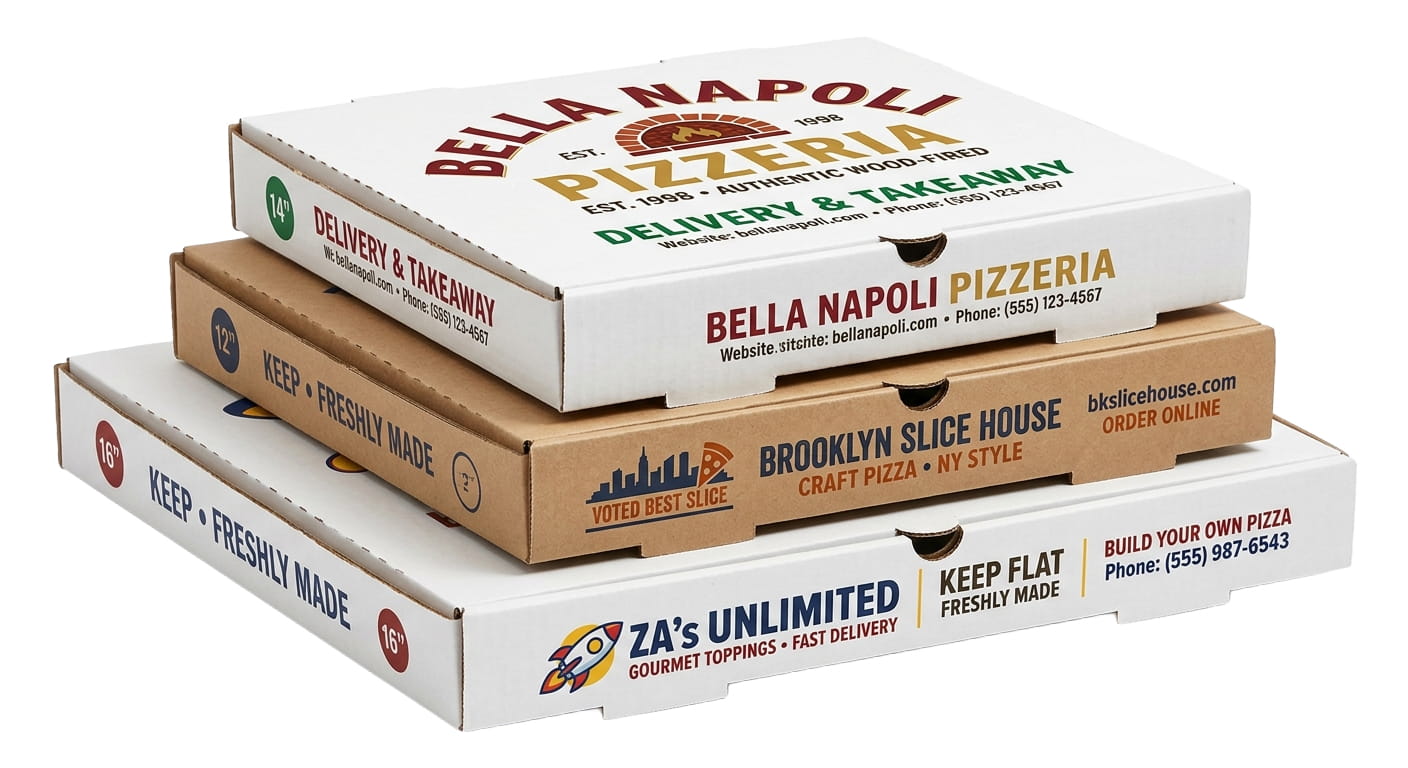 Pizza boxes