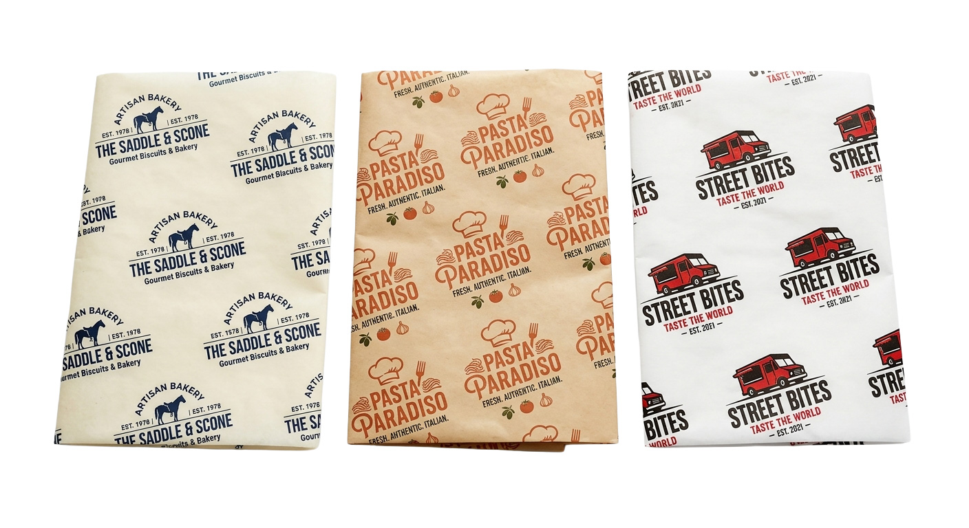 Deli wrap paper sheets
