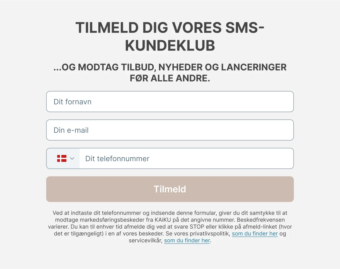Case: Sådan indsamler Kaiku SMS-permissions på mail