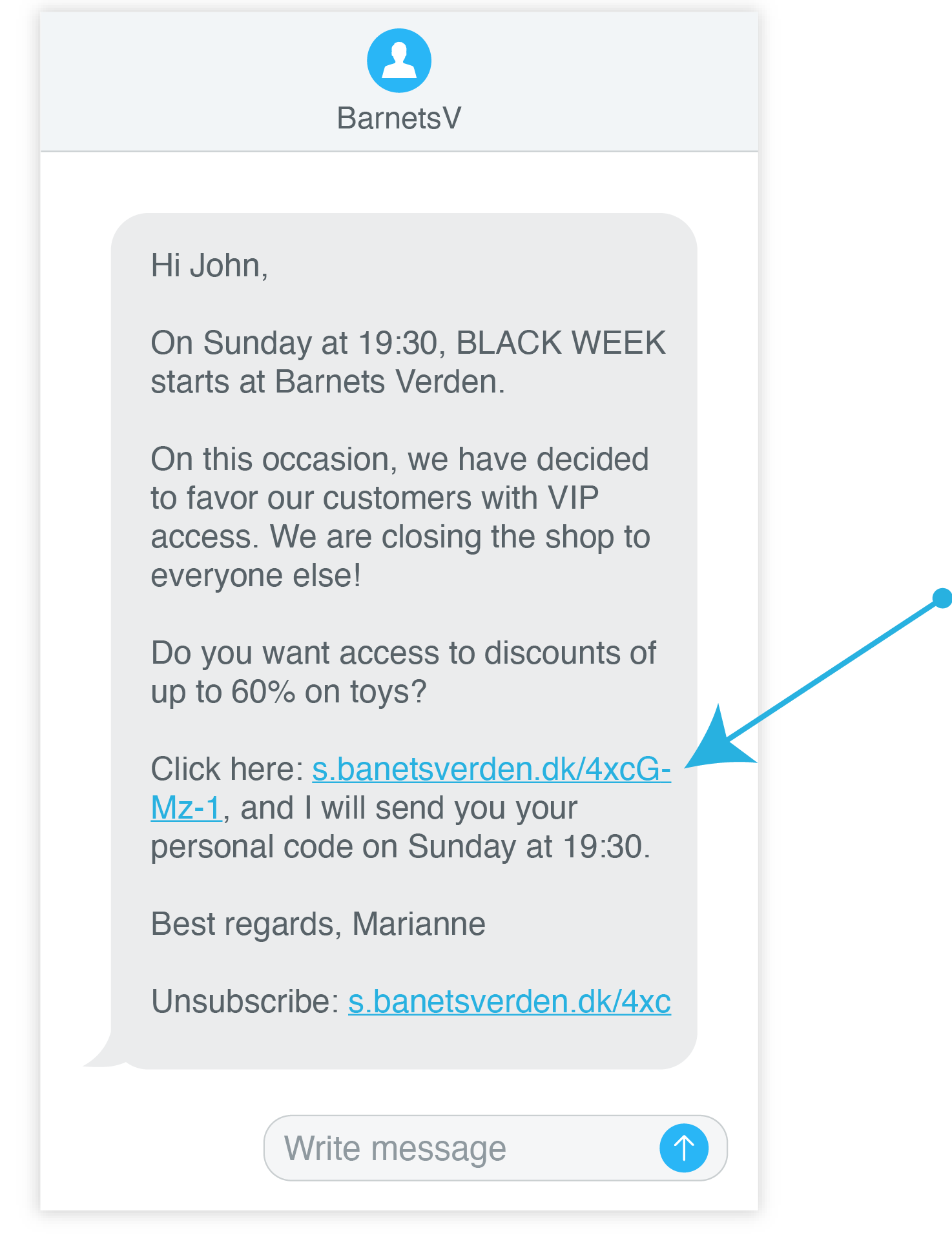Improve click-through rate with shortened links