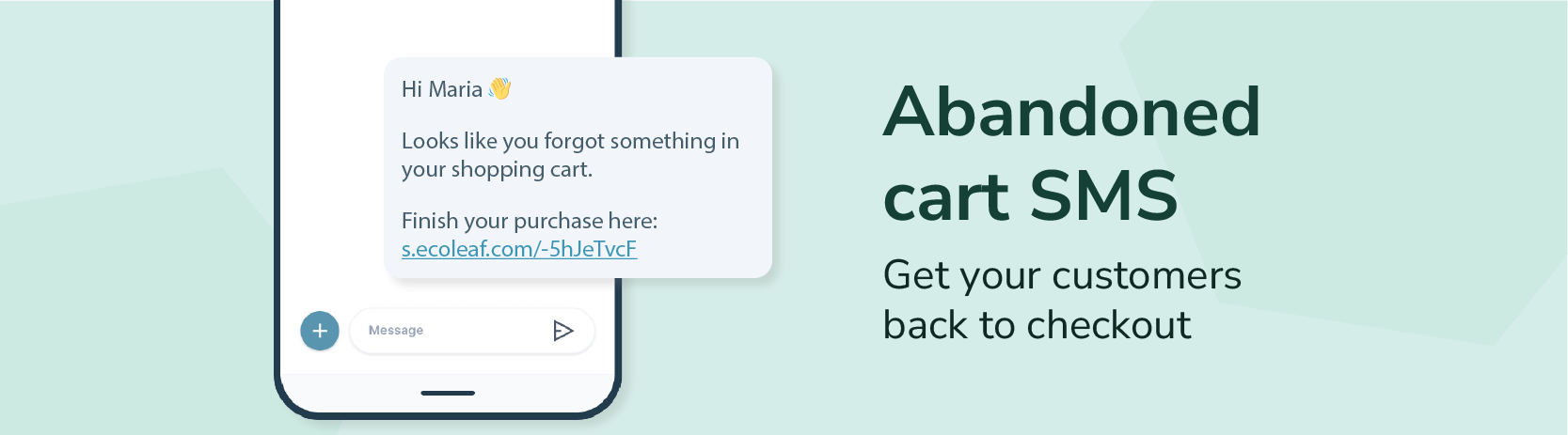 Förlorat korgflöde: Få dina kunder tillbaka till kassan med SMS