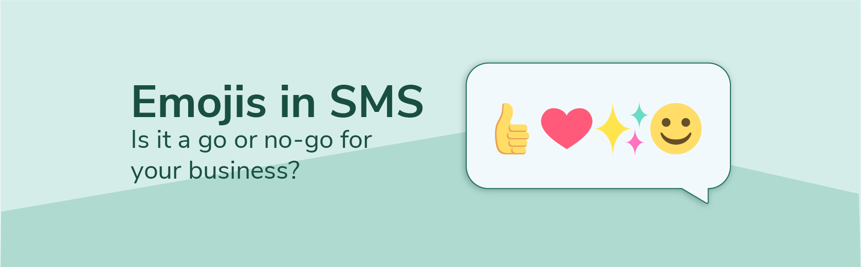 Bør organisasjonen din bruke emojis i SMS?