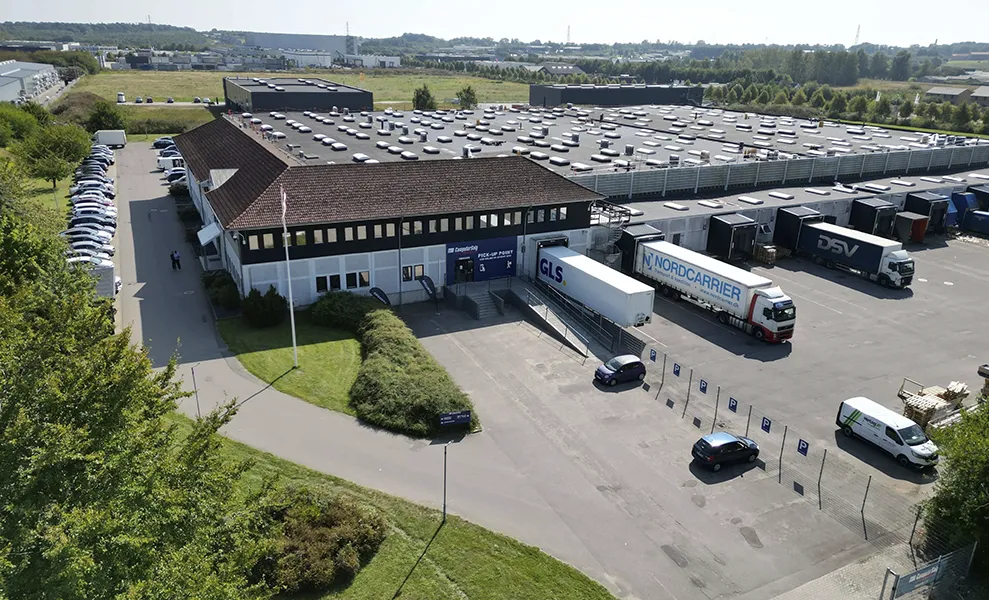 Billede af CS Megastores hovedkontor.