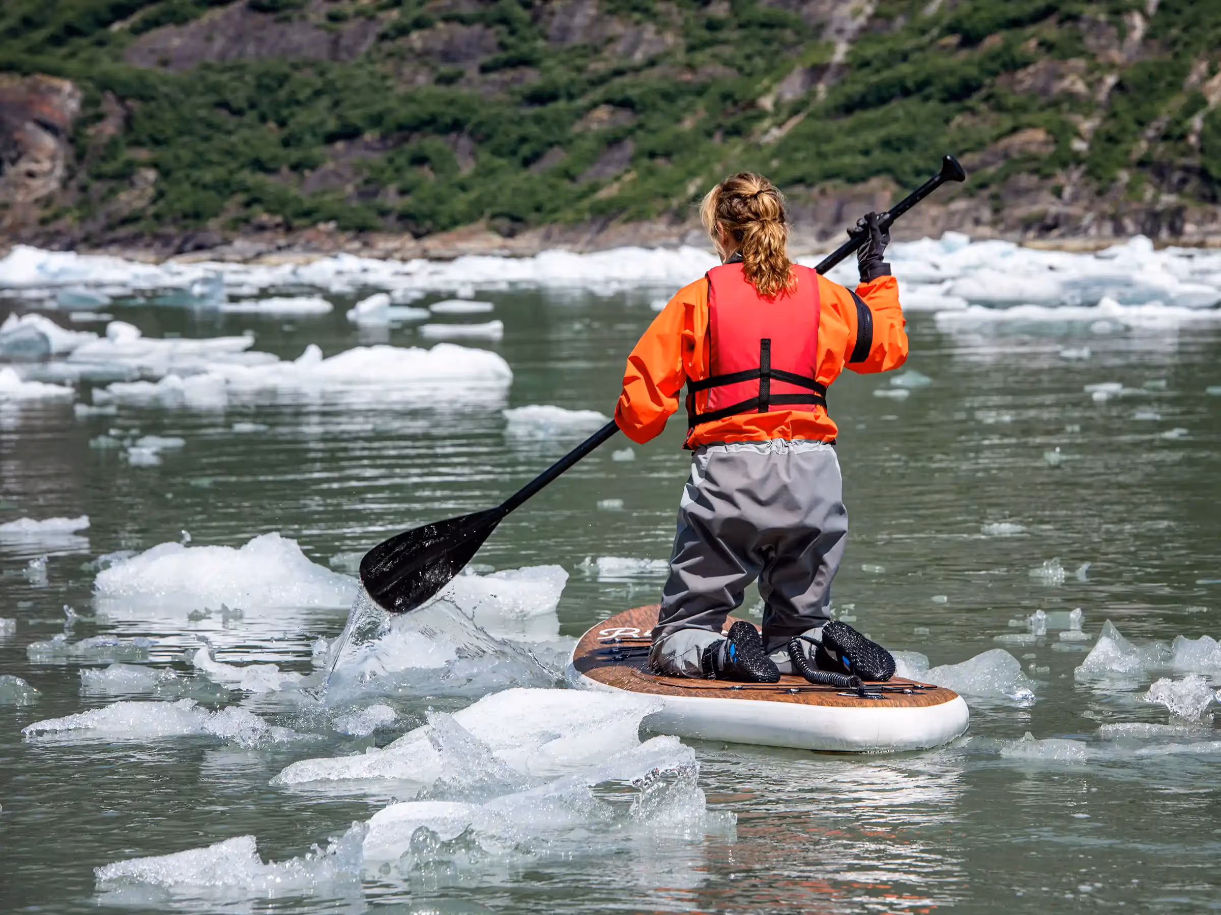 Alaska Wilderness Charters—Women’s Paddleboard Adventure—John Schnell Photography