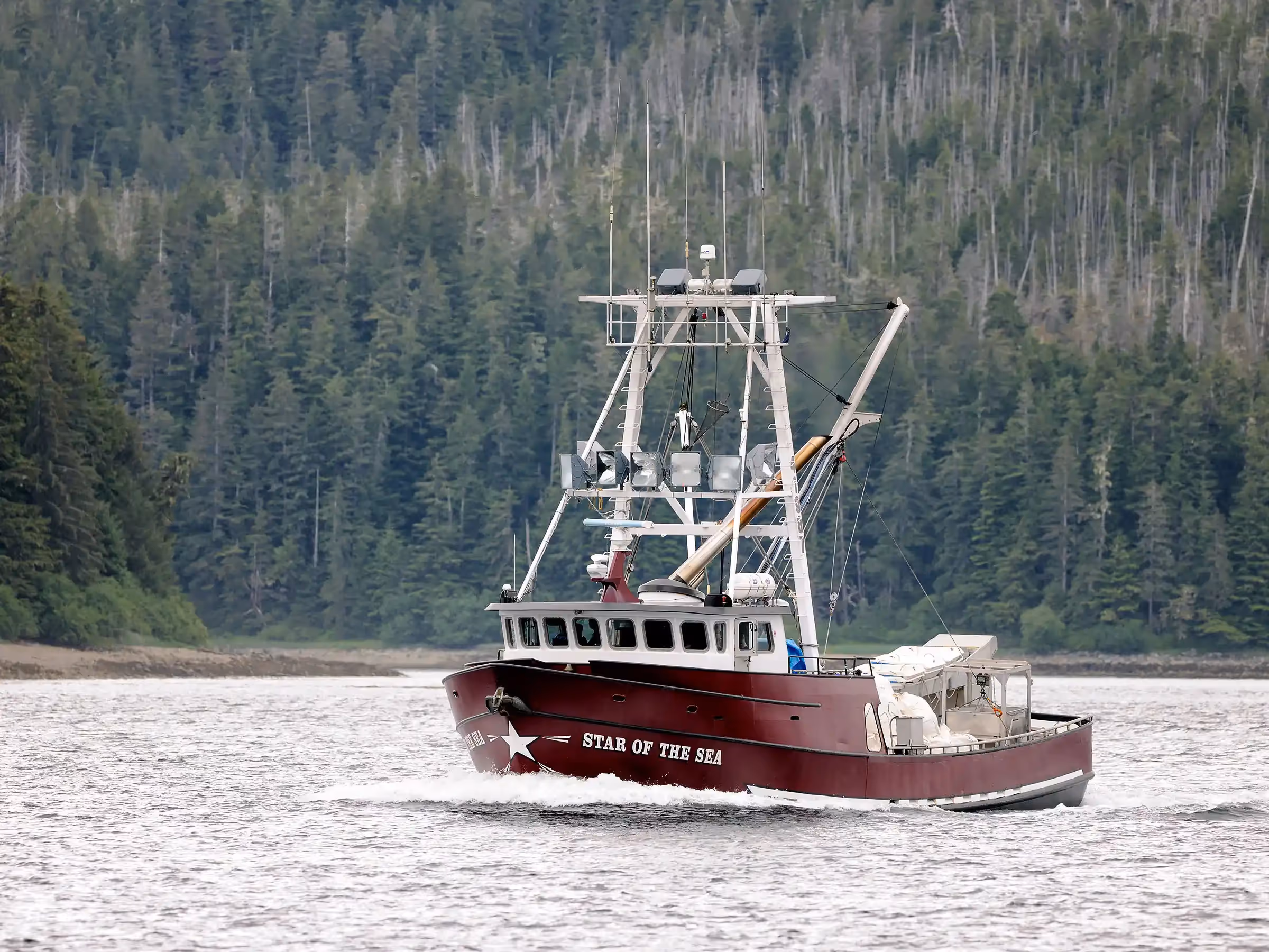 Alaska Wilderness Charters—Commercial Fishing—John Schnell Photography