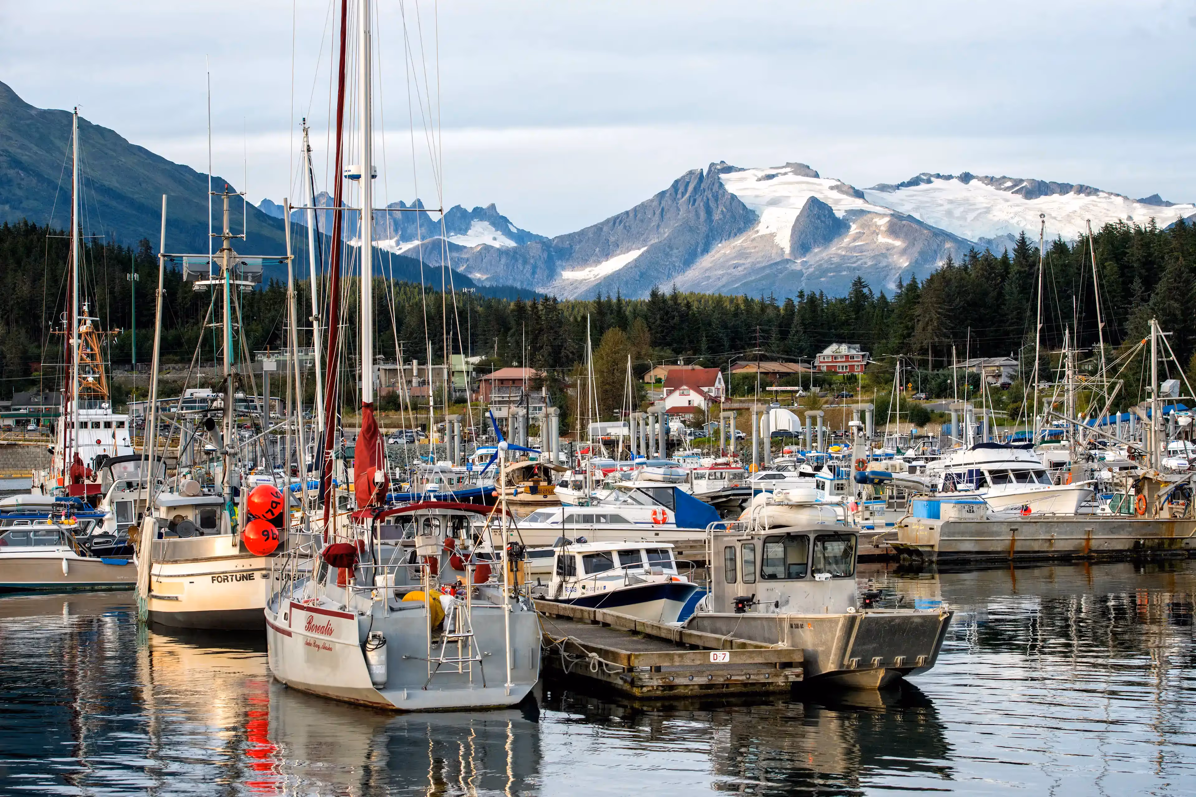 Auke Bay Harbor, Juneau, Alaska