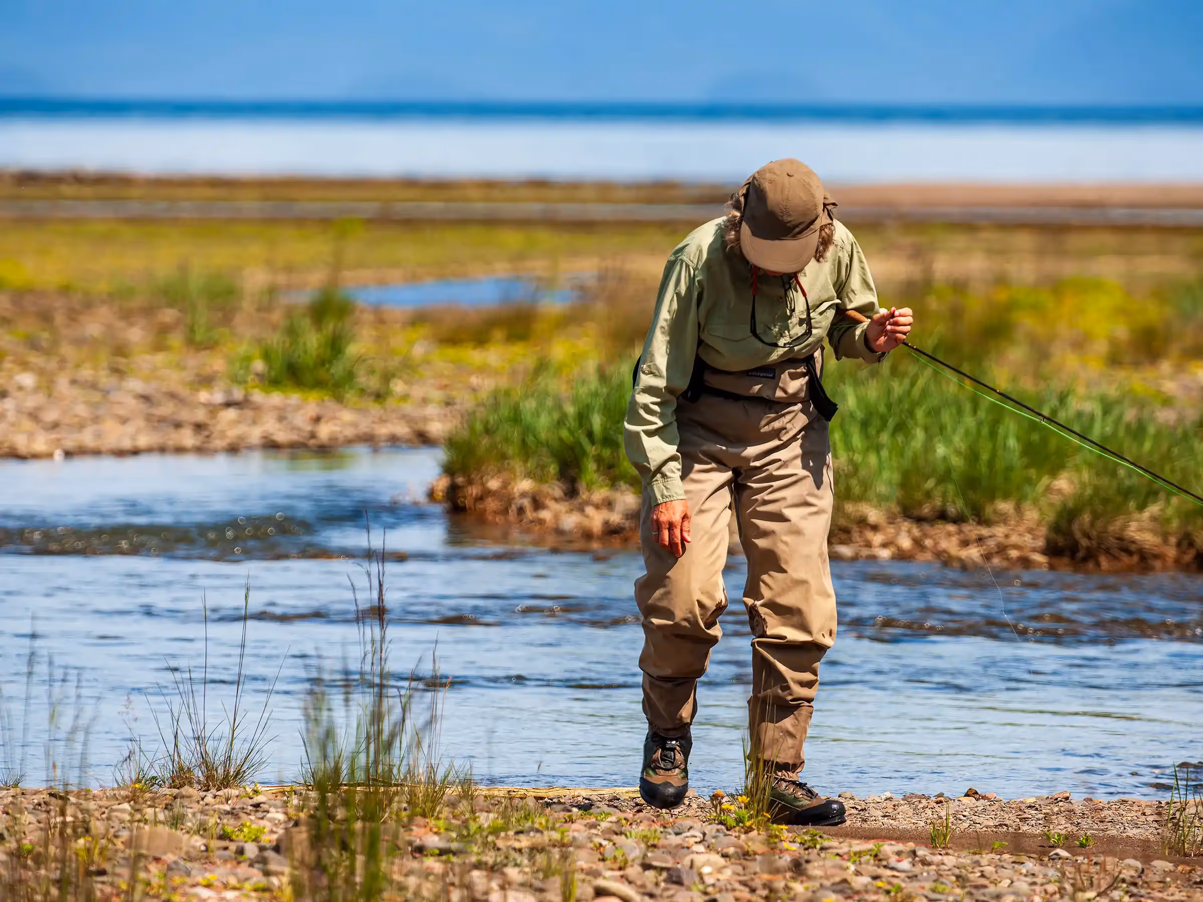 © John Schnell Photography. Alaska Wilderness Charters—Fly Fishing.