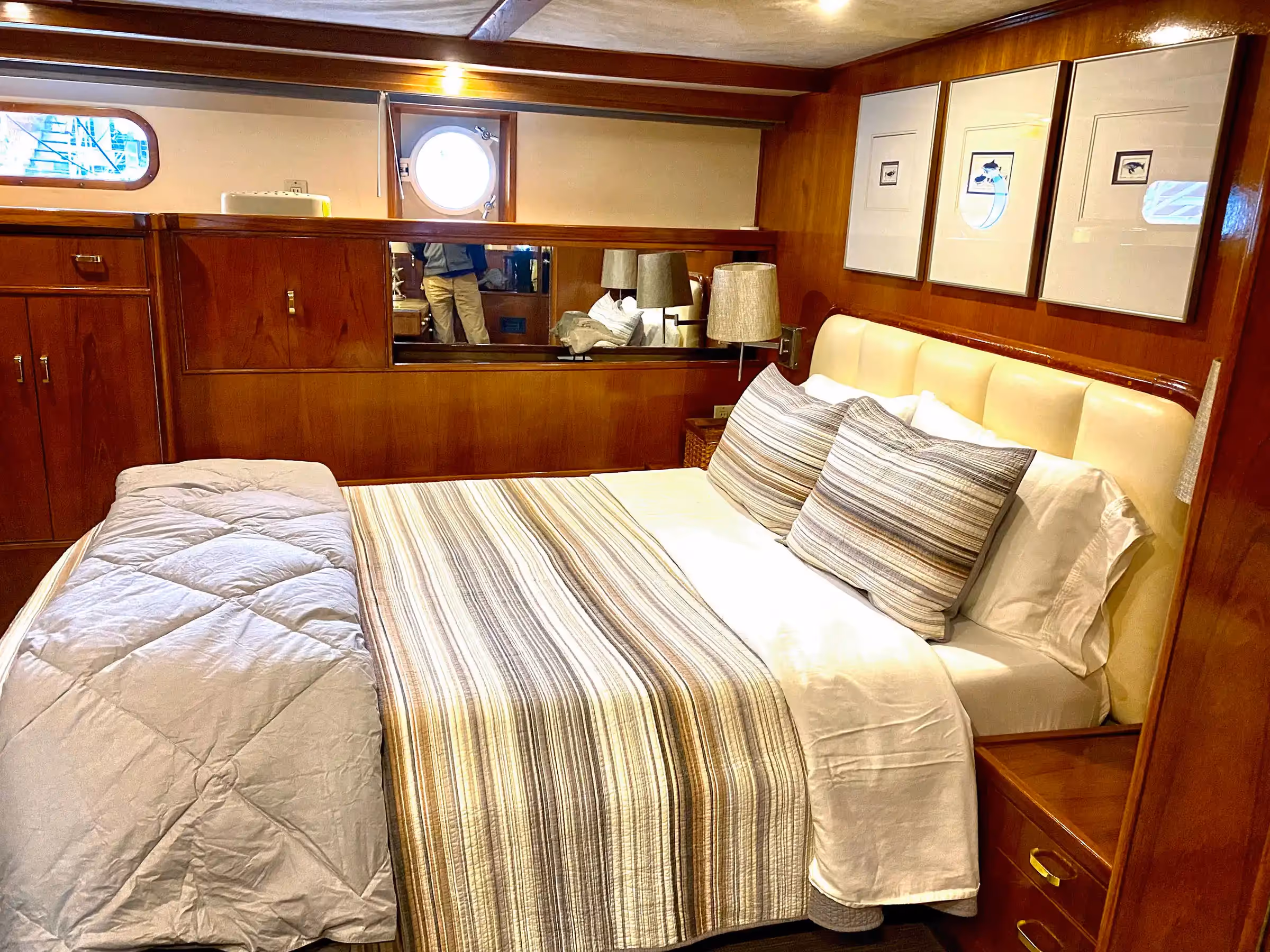 The Glacier Bear interior offers a luxurious and comfortable experience