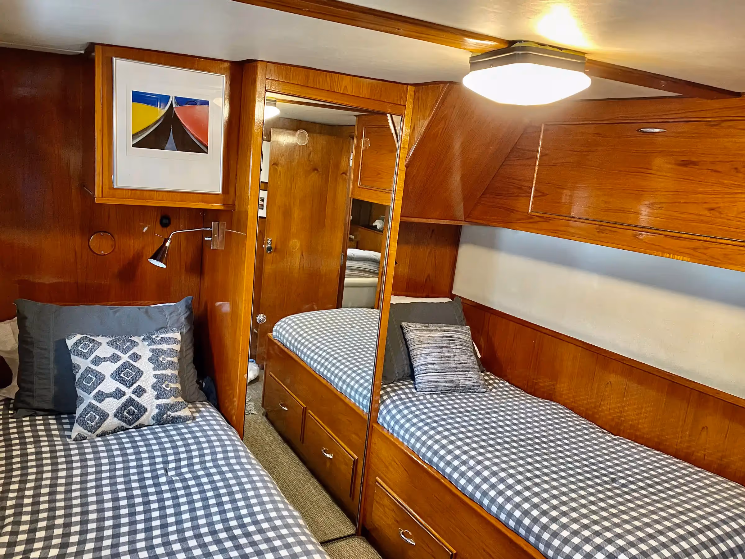 The Glacier Bear interior offers a luxurious and comfortable experience