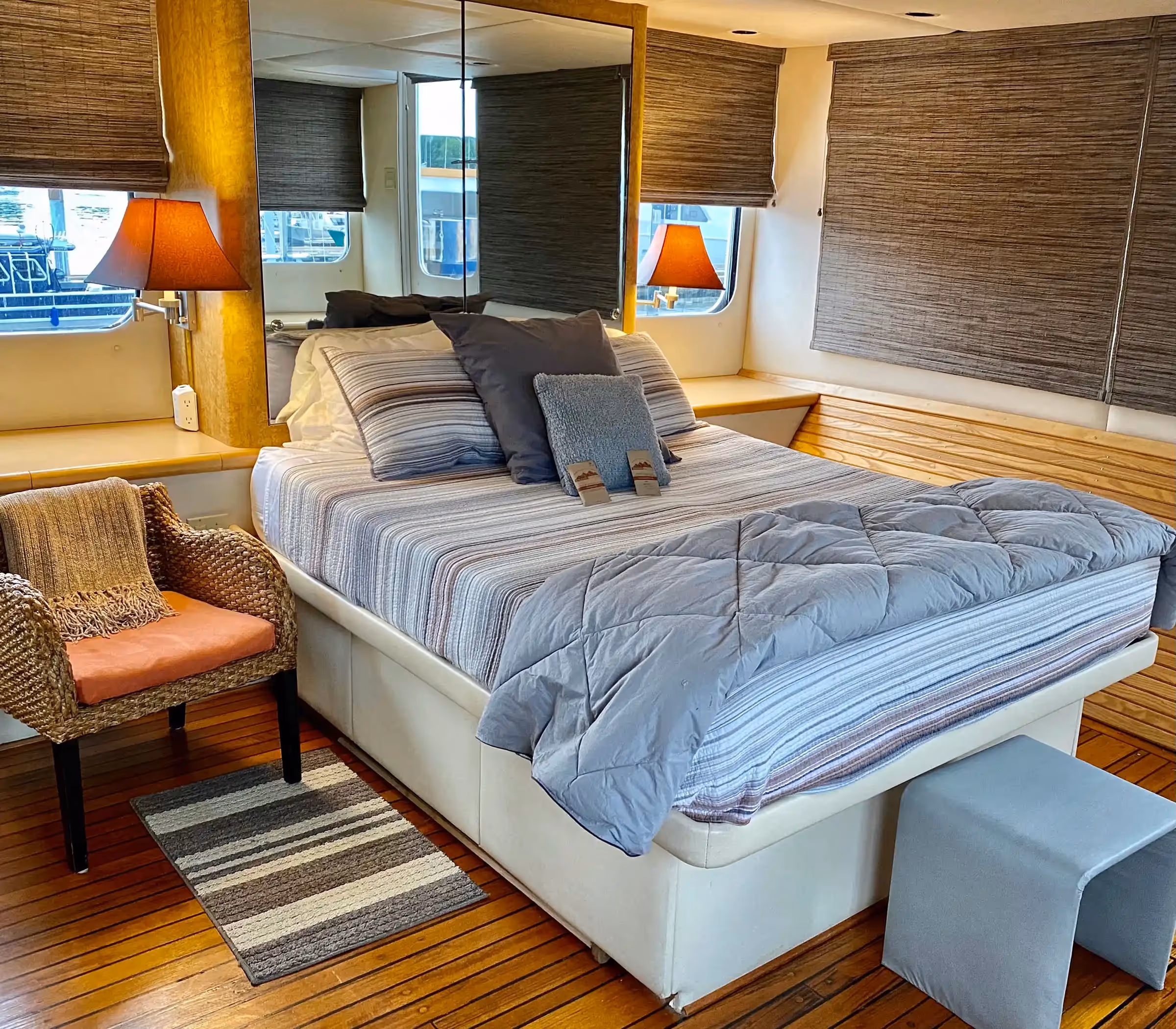 The Glacier Bear interior offers a luxurious and comfortable experience