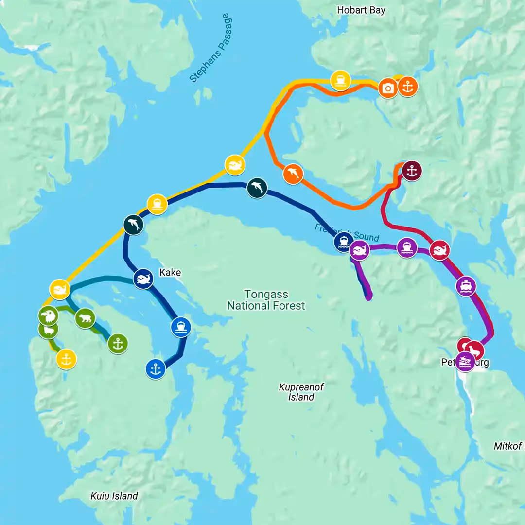 Cody casting his line.