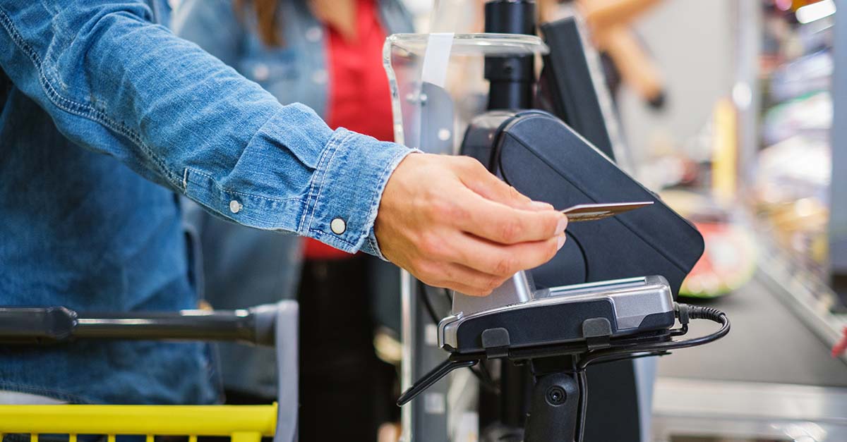 When does an uncommitted shopper become the grocer’s own?