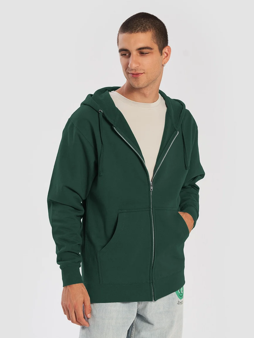 Independent Trading Co. Fleece Zip Up Hoodie