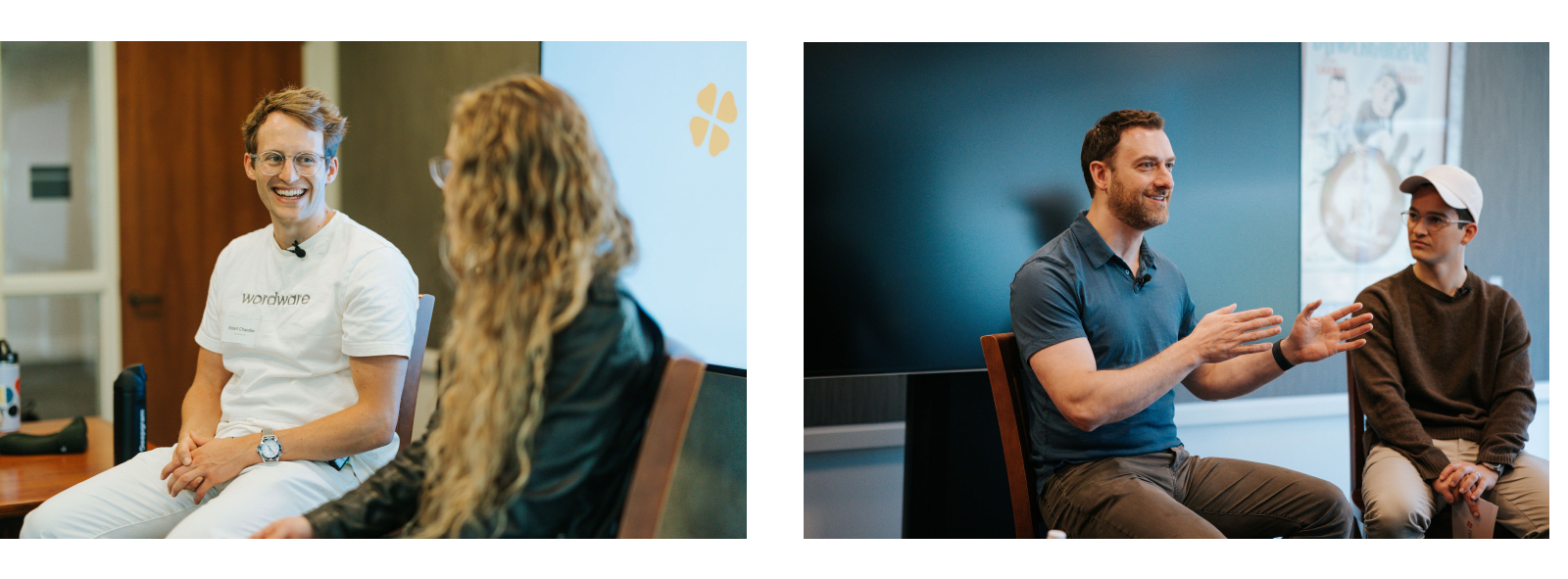 Robert Chandler from Wordware in conversation with Astasia Myers; Marc Freed-Finnegan from Chalk with James Detweiler 
