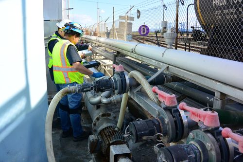 A pressure vessel heat exchanger