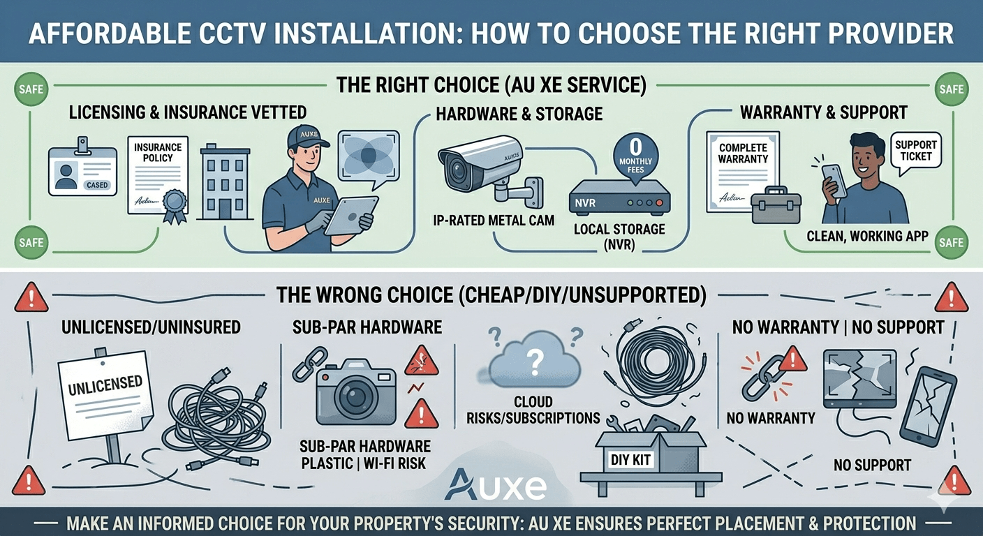 Affordable CCTV Installation: How to Choose the Right Service Provider