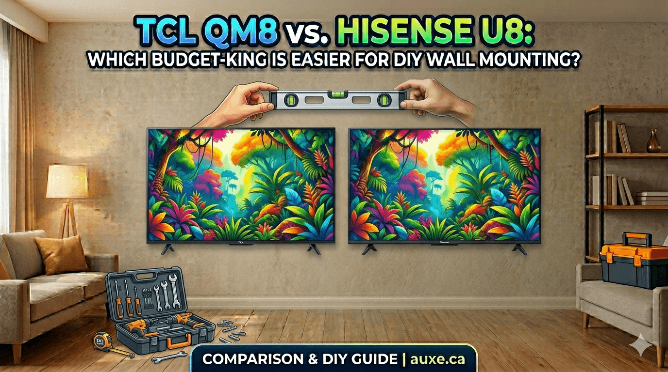 TCL QM8 vs. Hisense U8: Which Budget-King is Easier for DIY Wall Mounting?