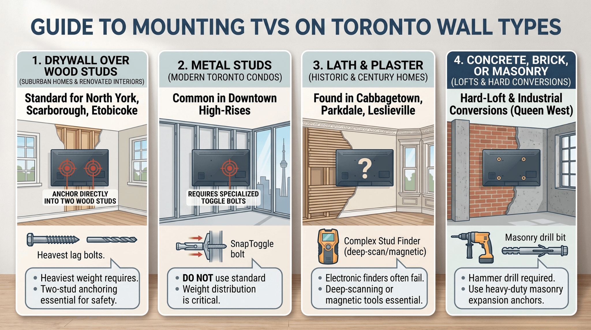 TV Wall Mount Installation Toronto