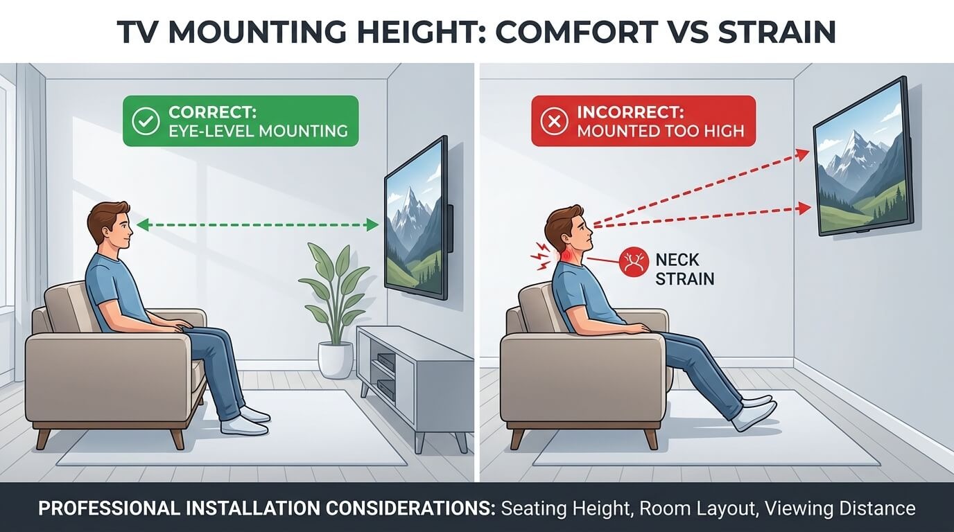 TV mounting service Calgary
