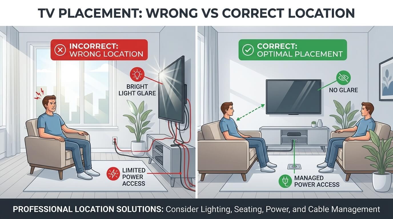 TV mounting service Calgary