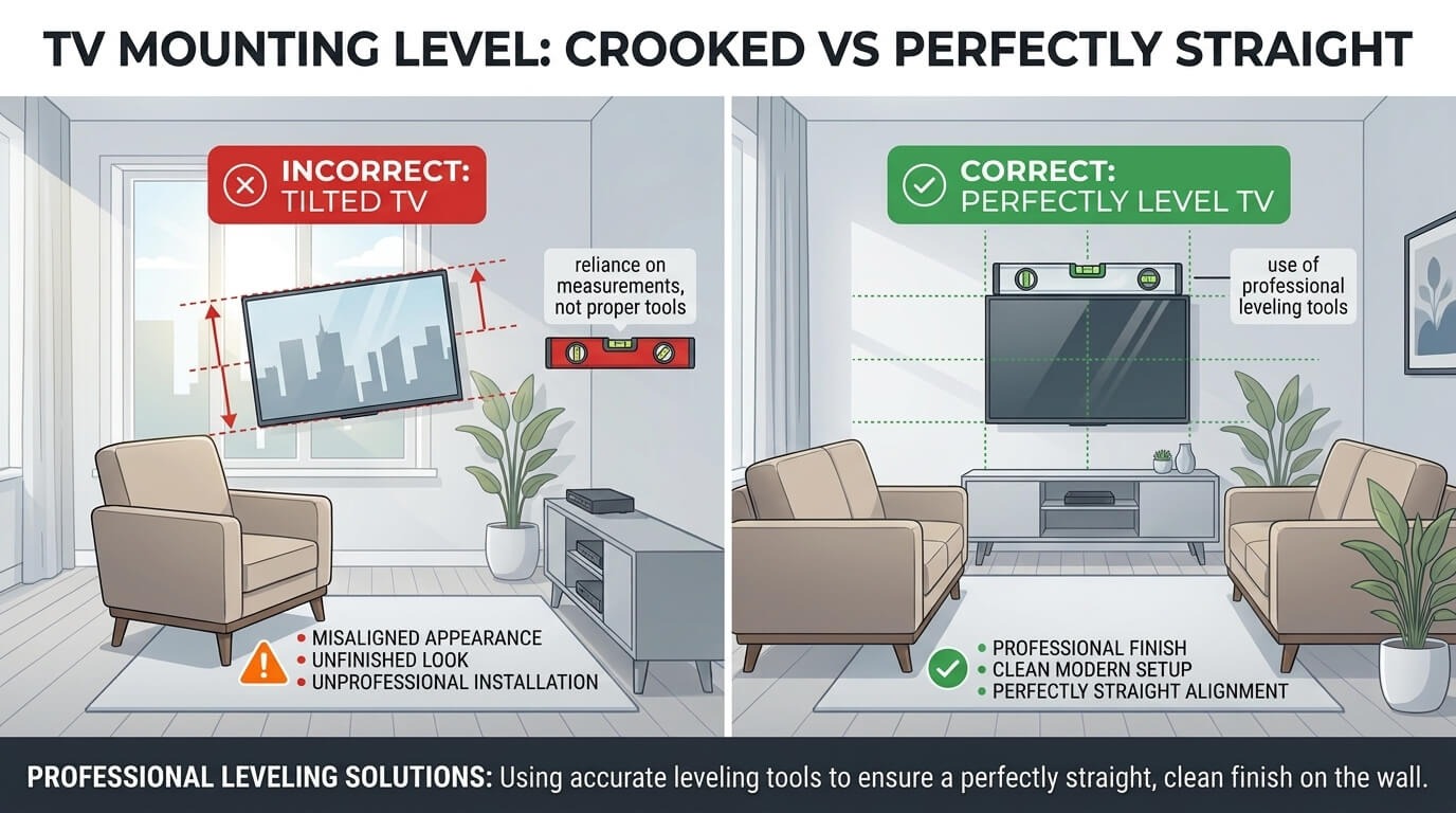 professional TV installation in Calgary