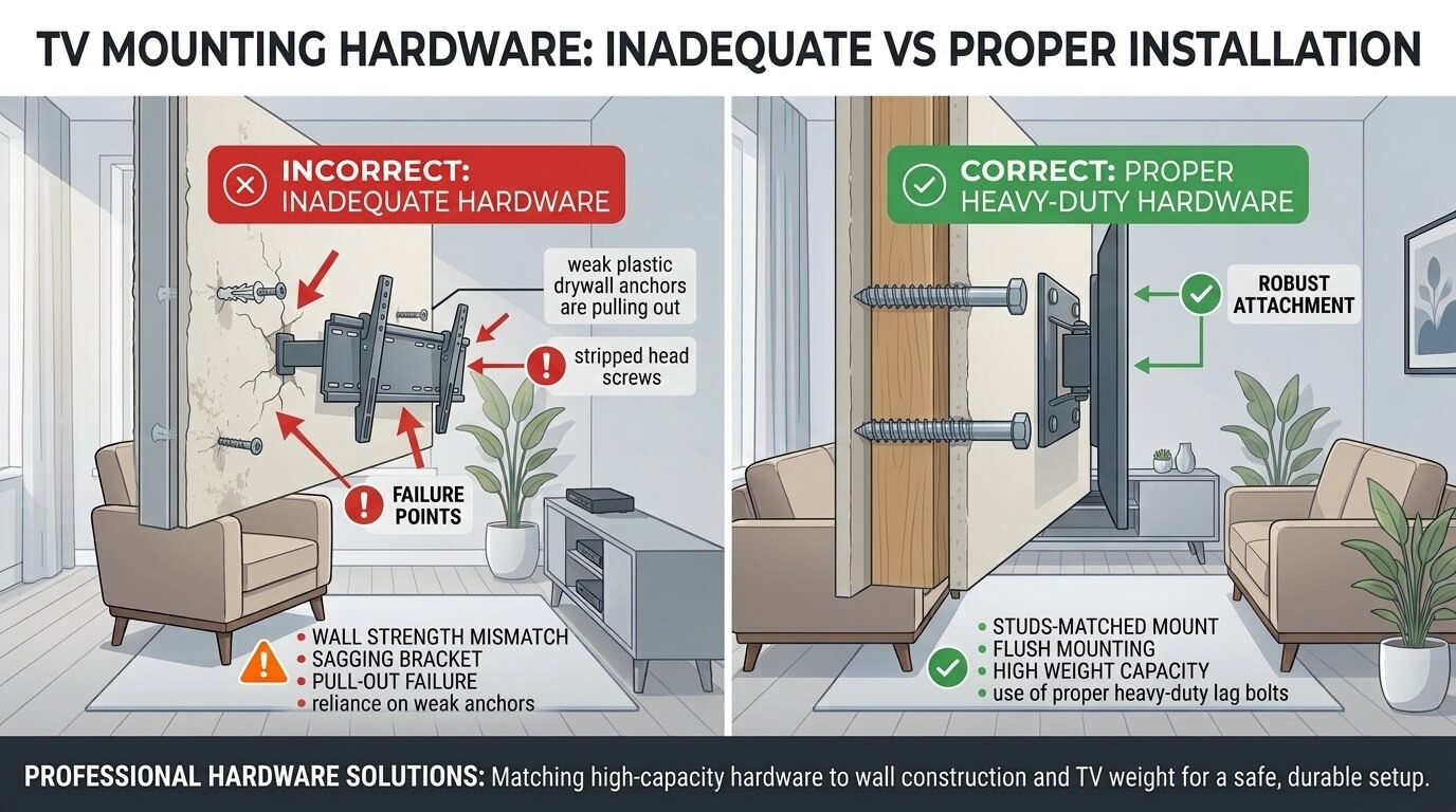 professional TV installation in Calgary