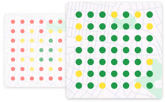 Local ranking improvement example