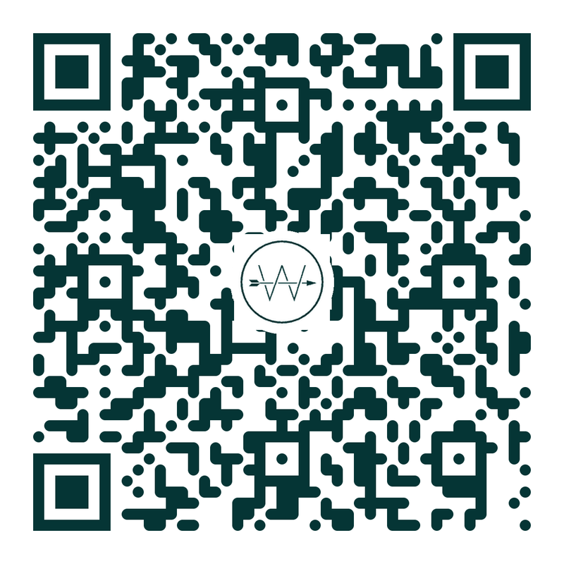 QR code to book a discovery call with Amanda at Wonderist