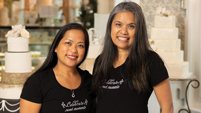 Mary An Quitugua and Odette D'Aniello