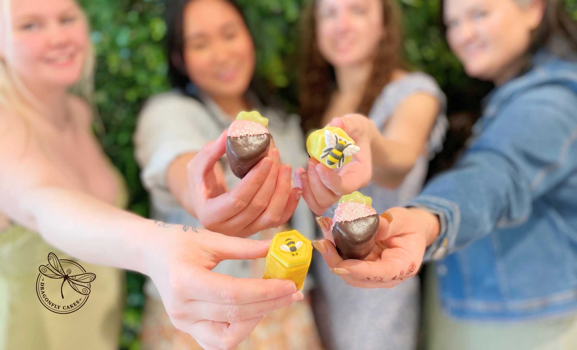 tea cakes from Dragonfly Cakes