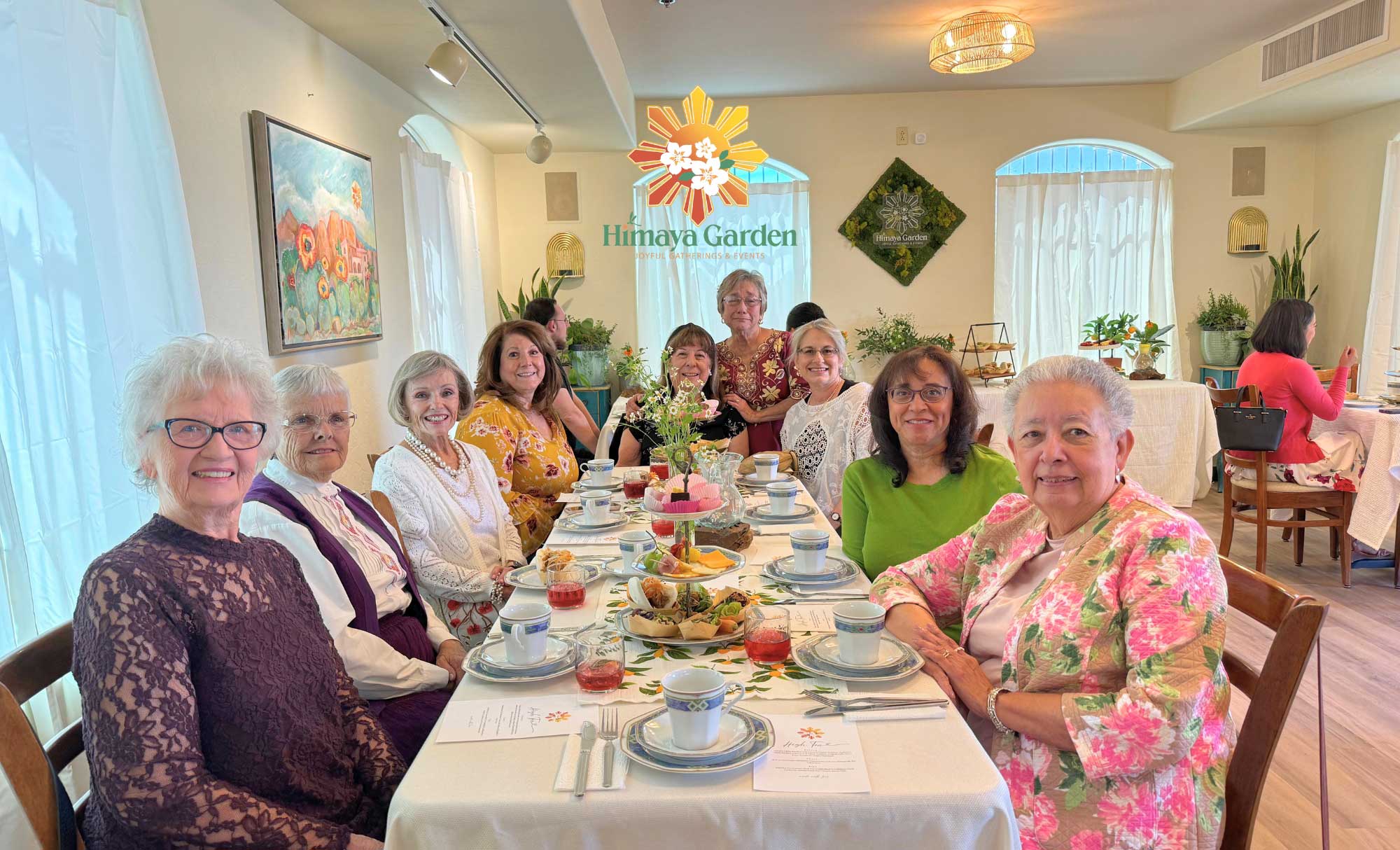 afternoon filipino-themed tea party at himaya garden