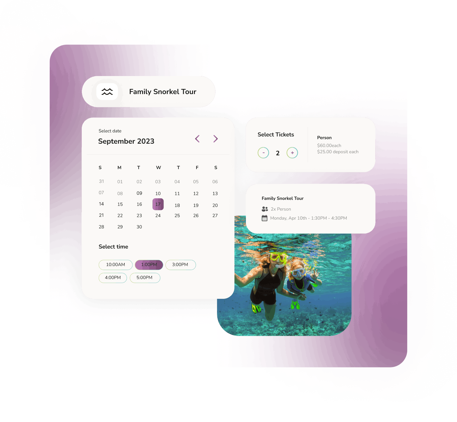 Online booking platform