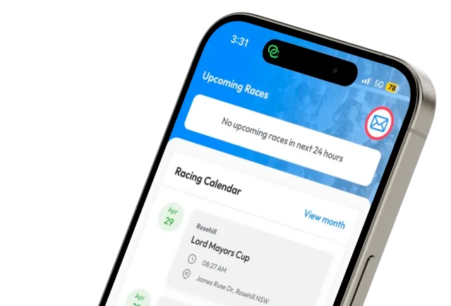Sixth Day Racing App Screen