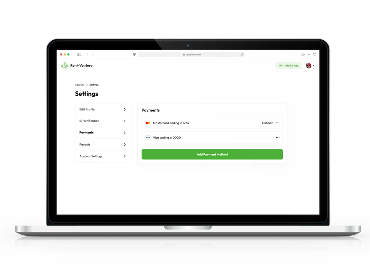 payment gateway window