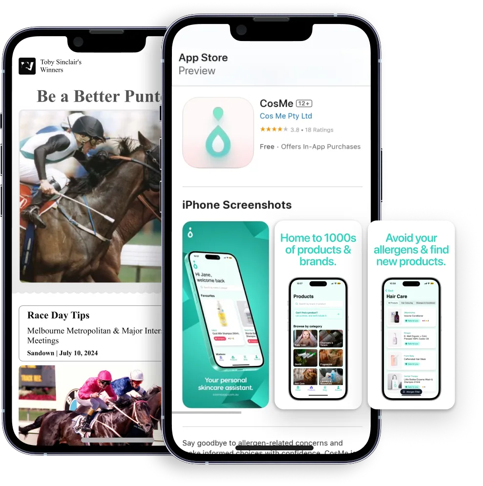 iOS mobile app UI design
