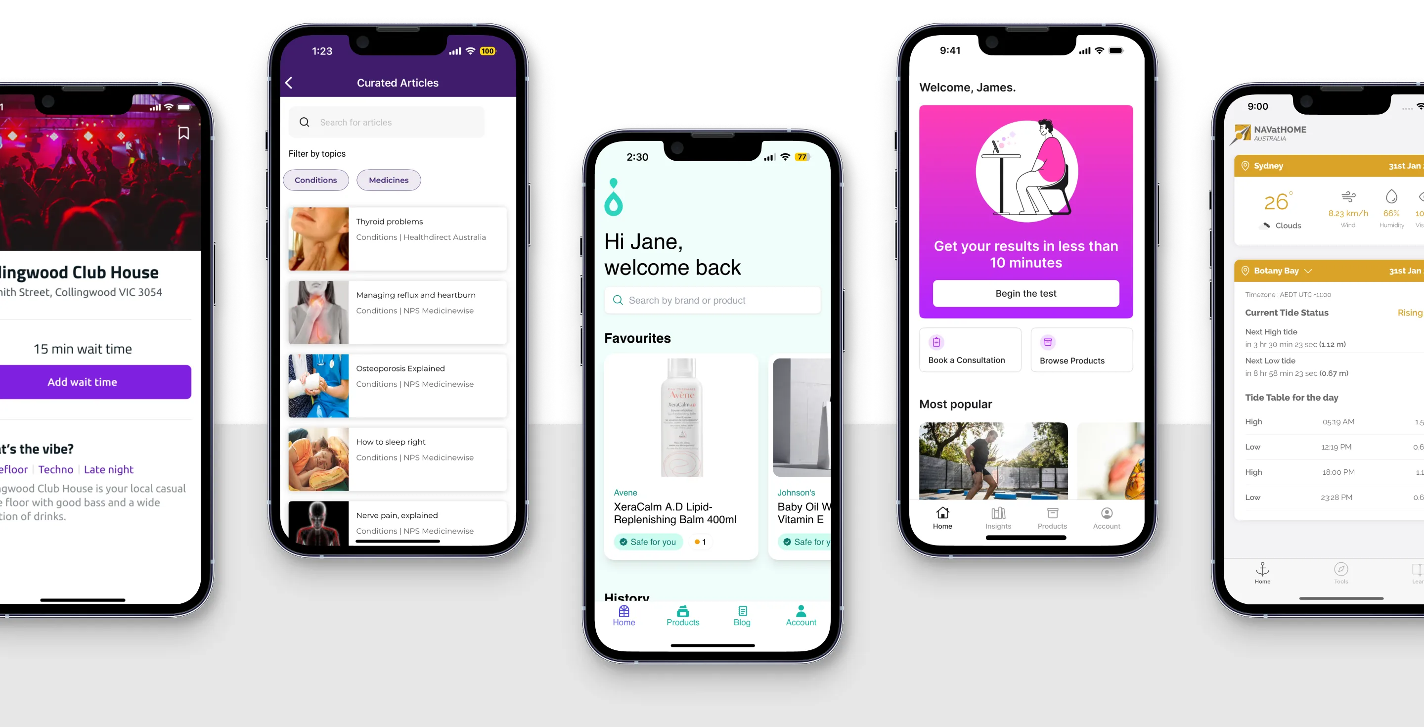Developed apps frames