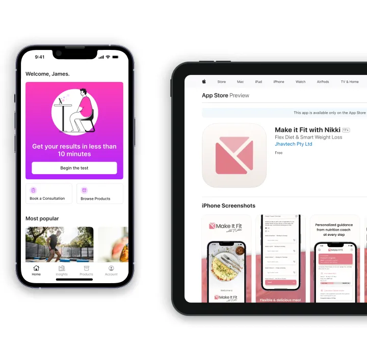 iOS app UI showcasing user-friendly design features