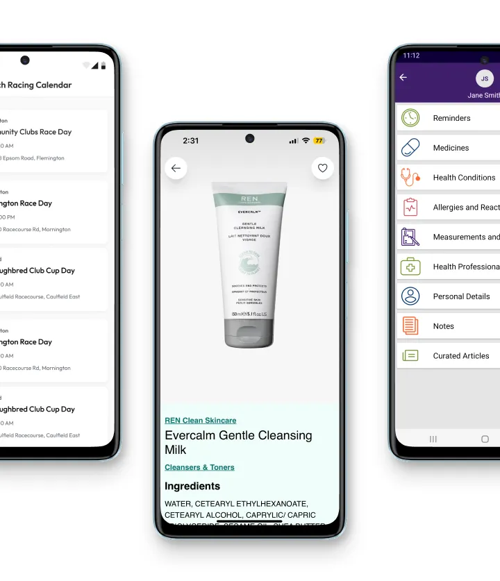 Android app UI design