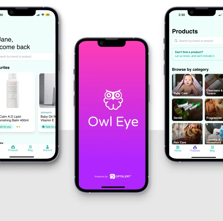 Healthcare app UI frame