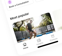 Mobile app UI design 