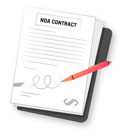 NDA contract large page