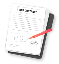 NDA contract page