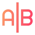 A/B icon