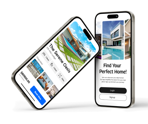 Mobile app UI showcasing user-friendly design features