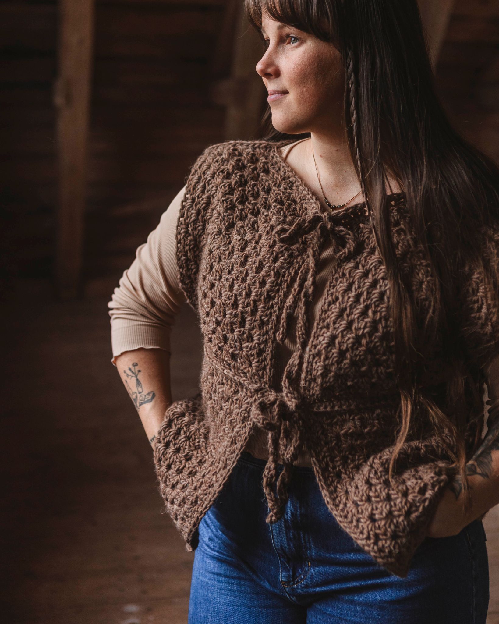 Crochet vest “Lou” 