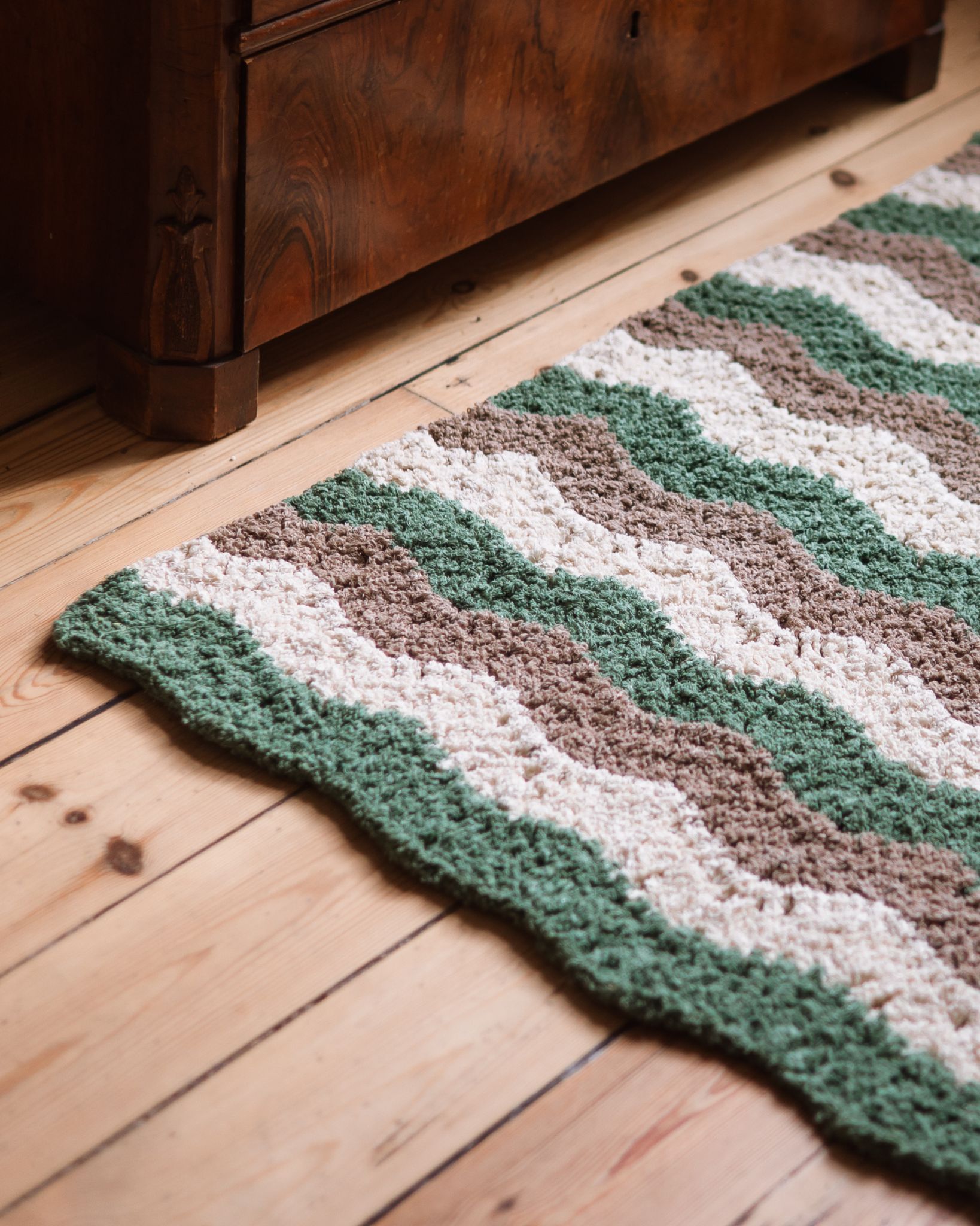 Crochet terry mat “Karin”